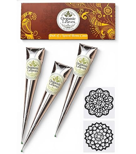 QUEEN'S HENNA 3色　8個セット Choosing_the_Right_Henna_Produ